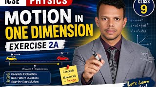 MOTION IN ONE DIMENSION # 2A SOLUTION# CLASS 9 ISCE.
