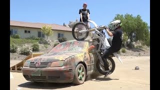 TANNER FOX'S HOUSE Riding Dirt Bikes