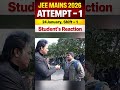 JEE Exam Review | 24th JAN - Shift 1 #jeewallah #shorts #pw #physicswallah
