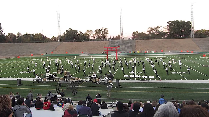 Del Oro Marching Band at Lodi, November 2013