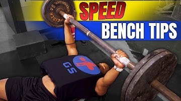 Speed Bench Press Tips | Move Bar Fast For Big Results!