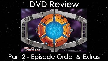 Transformers Matrix Set DVD Review - Part 2 - Episode Order, Extras and How I Helped
