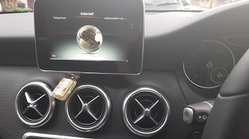 Mercedes A class (w176) Apple Carplay & Android Auto Connection