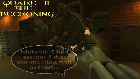 QUAKE II The Reckoning - Final Level. Original Sound.