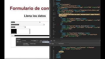 Formulario de contacto Html5 + PHP - Adobe Dreamweaver CC