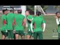 México entrena en estos momentos en Las Vegas
