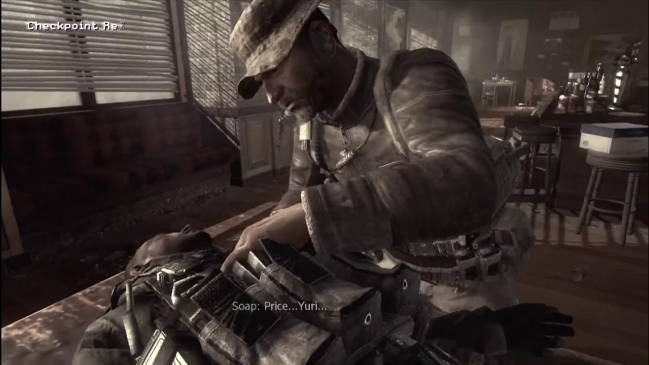 Call of duty mw3 soap death scene YouTube