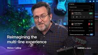 Webex Calling multi call window – reimagining the multi-line experience