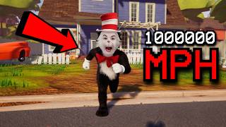 Cat in The Hat IS TOO FAST In Hello Neighbor... 💔