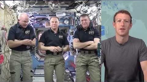 Awkward Conversation Between Mark Zuckerberg and Astronauts
