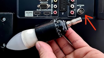 No Internet Needed! Put The LED Bulb in The TV and Enjoy