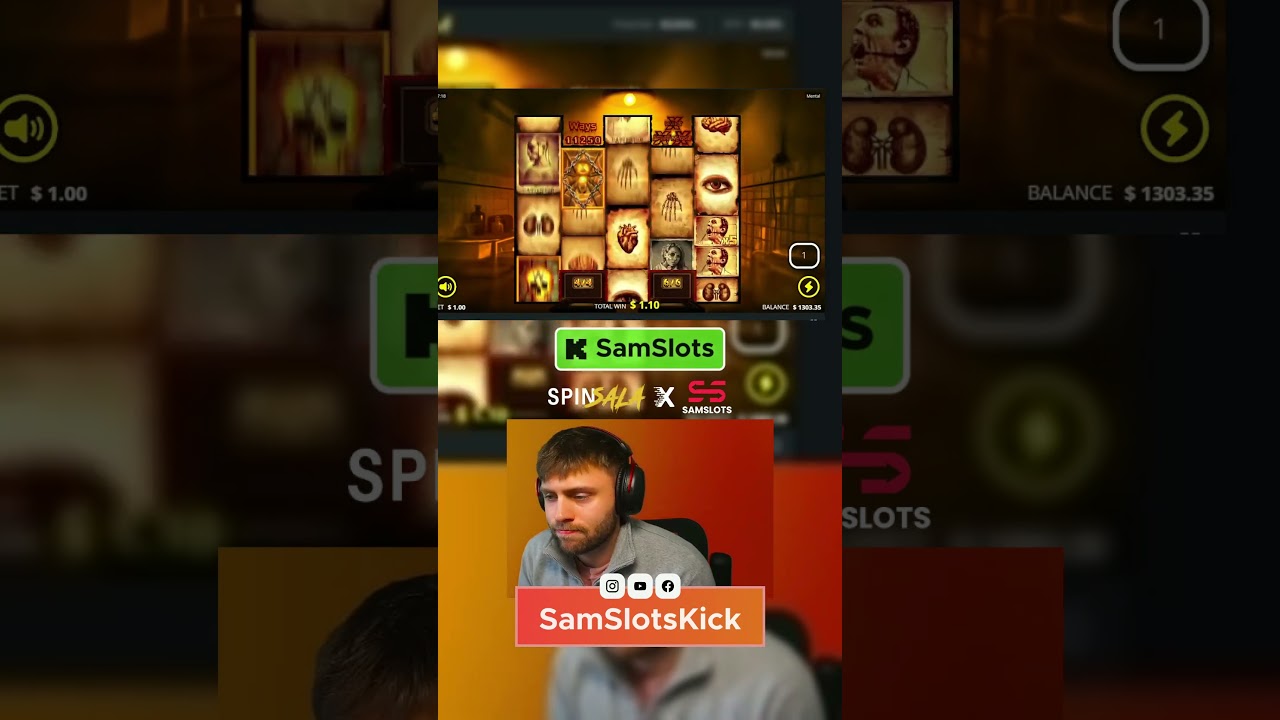 🧠 Mental Slot Big Win Reaction - NoLimitCity Online Casino 🧠 