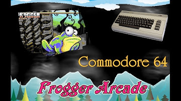Commodore 64 new game -=Frogger Arcade=-