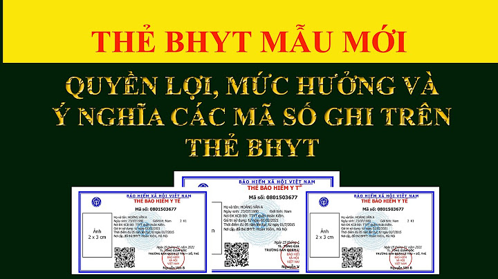 So sánh thẻ bhyt cũ và mới