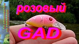 Воблеры на голавля. Тест обновок на течение. Tsuribito Sweet Crank,GAD Francrank и другие.