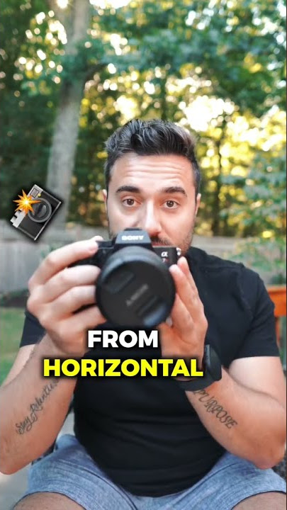 How To Film Vertical Videos on a Professional Camera
