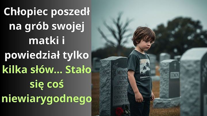 The boy went to his mother's grave and said only a few words... Something unbelievable happened