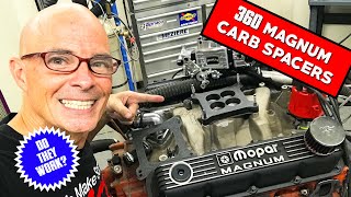 DO CARB SPACERS REALLY WORK? 4HOLE VS OPEN (360 MAGNUMHP & AFFULL DYNO RESULTS)