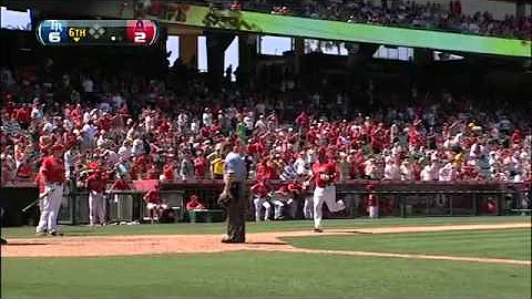 2012/08/19 Pujols' 28th home run