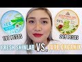 JEJU ALOE ICE VS  LUXE ORGANIX ALOE VERA & SNAIL (W/ BEFORE & AFTER RESULTS!!)