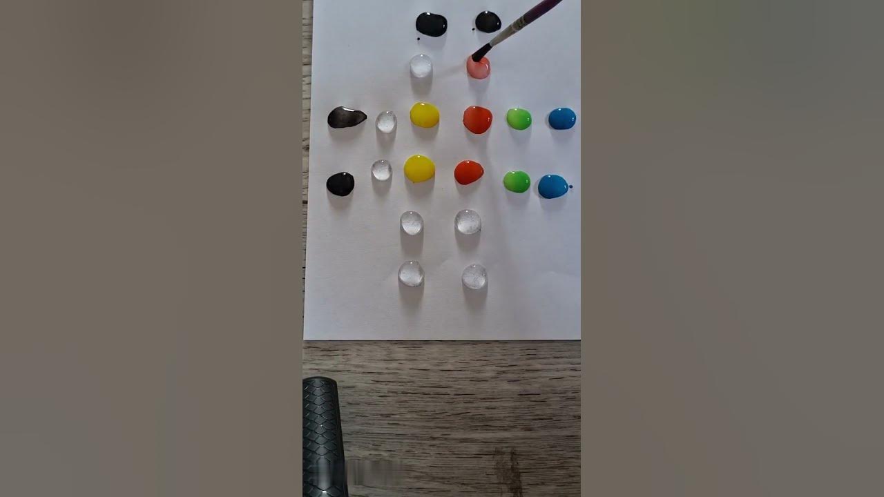 colours 🔴 🟠 🟡 🟢 🔵 🟣 #song #colours #creativeart #painting #satisfying