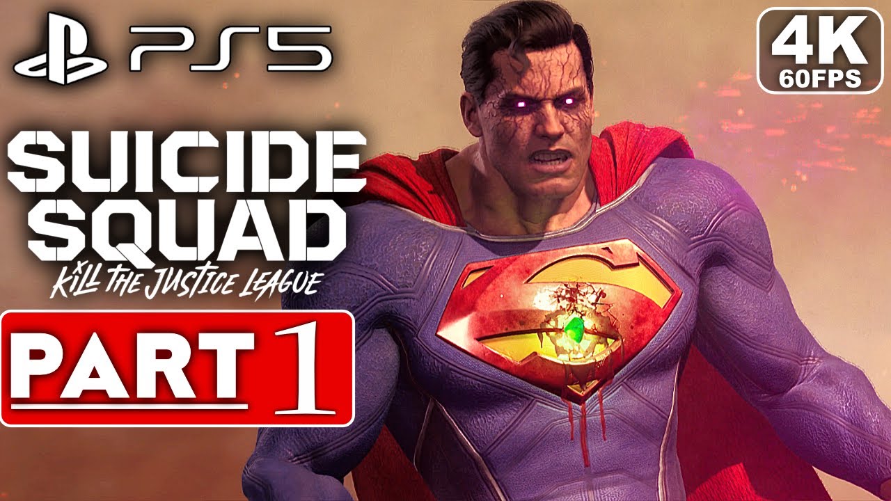 Suicide Squad: Kill the Justice League (PS5) Walkthrough PART 1 No  Commentary Gameplay @ 4K 60ᶠᵖˢ ✓ 