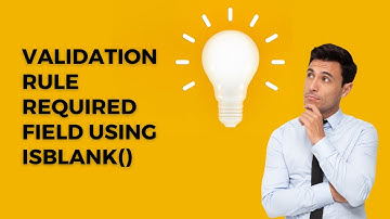 Validation Rule for Required Field on Account Object - Account Number
