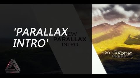 Parallax Intro | After Effects Template | Openers