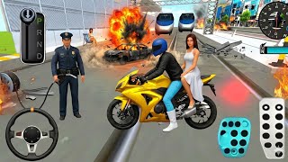 New Sedan Car Kia Stinger in Parking Building -3D Driving Class 2025 - best Android gameplay screenshot 4