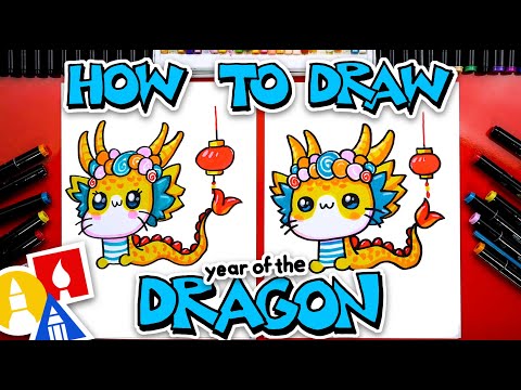 How To Draw A Lunar New Year Dragon