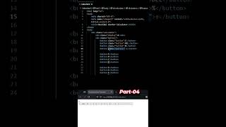 How to create a calculator using HTML, css, and JavaScript | part 04  #technology #htmlcss