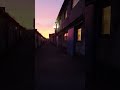 #Sunset in "Chinese street" in ZEZ factory, Prague 9, CZ #atmosphere #factory #foryou #cinematic