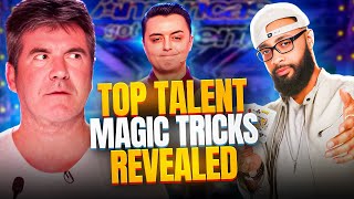 MOST FAMOUS Got Talent Magic Tricks FINALLY Revealed | AGT | BGT