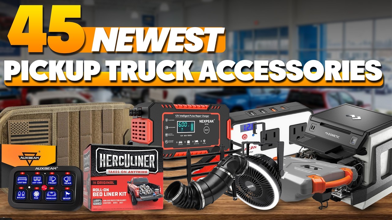 45 новейших аксессуаров для пикапов на Amazon для каждого владельца грузовика.