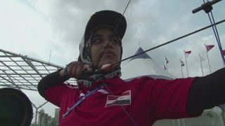 Iraq's young female archers speak at Asian Games screenshot 4