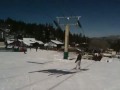 Snowboarding at Bear Mtn 2010