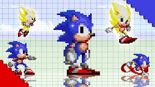 Sonic 2 With New Sprites