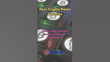 Best Crypto News Sites - Source content that can make you money!  #cryptocurrency
