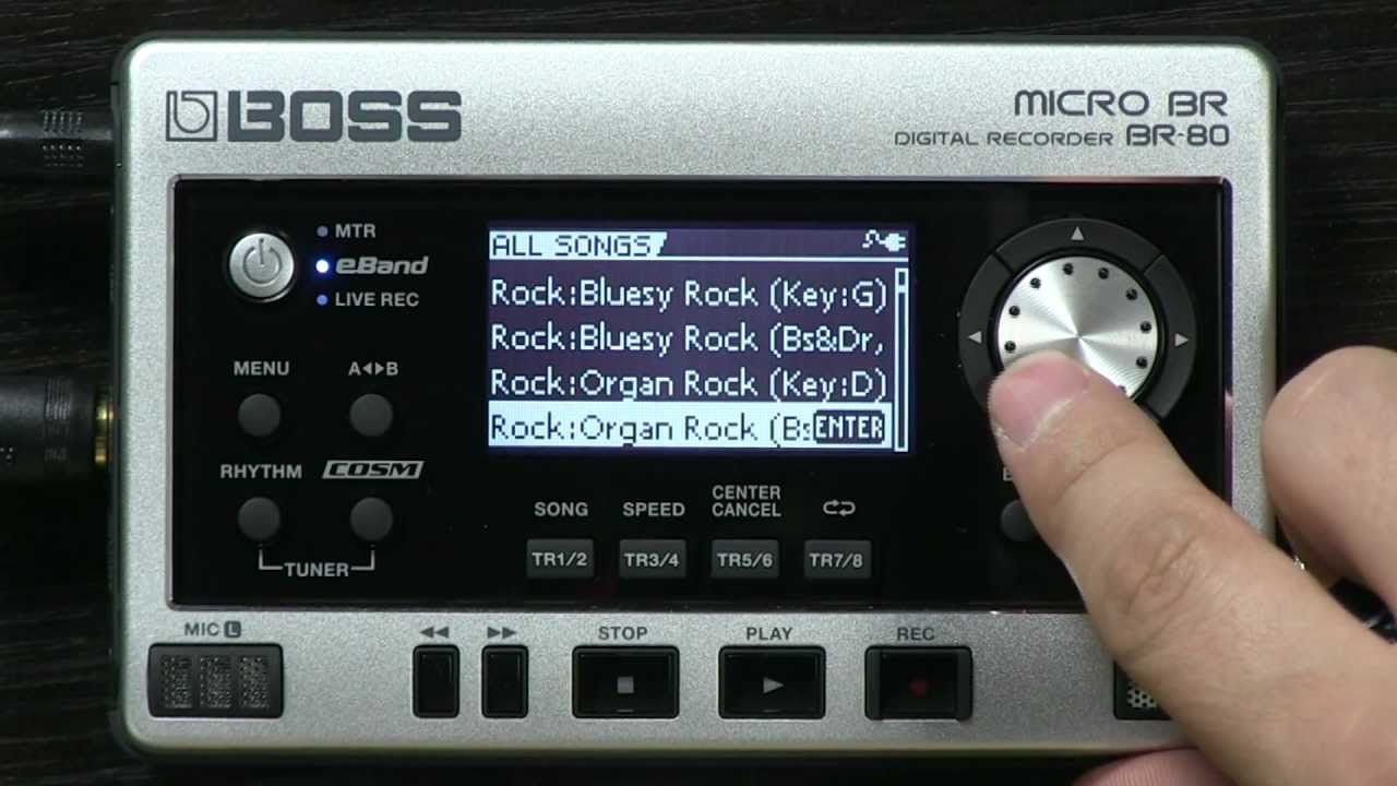 Boss Micro Br Br 80 Lessons Eband Mode Youtube