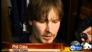 Phil Coke postgame after losing to Seattle