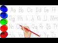 Alphabet, ABC song, abcd, a to z, Kids rhymes, a for apple  writing abc  for toddler learning