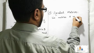 Equal and Equivalent Matrices in Urdu