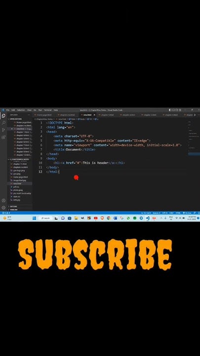 How to link web pages in html #shorts - YouTube