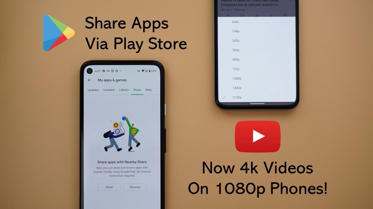 Google Apps Updates Feb Week 2 & 3 Share Apps Via Play Store
