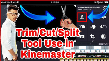 How to Edit Videos in KineMaster- Trim,Split,Extract Audit,Insert Freez Frame KineMaster Editing- #1
