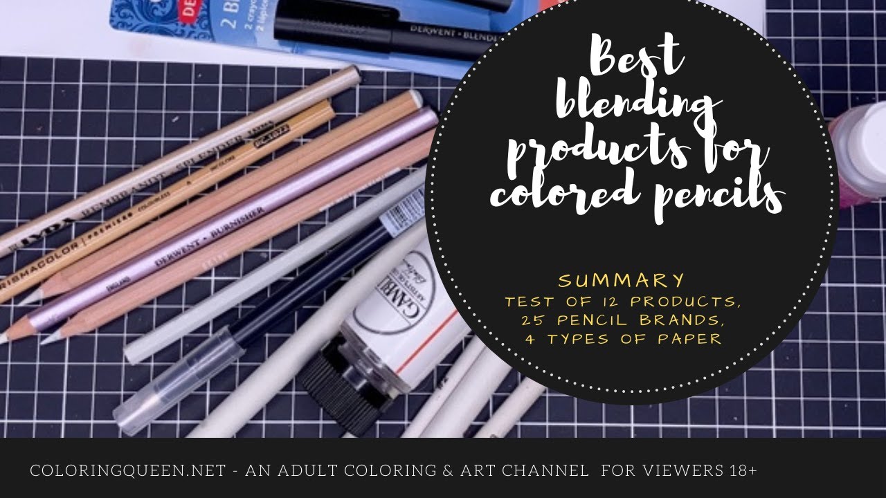 Derwent Artists Blender & Burnisher Pencils, Blender Pencil Is
