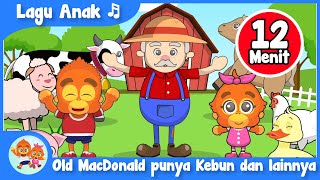 Old Mac Donald Punya Kebun dan Lainnya | Lagu Belajar Nama Binatang Balita | Coco dan Nana