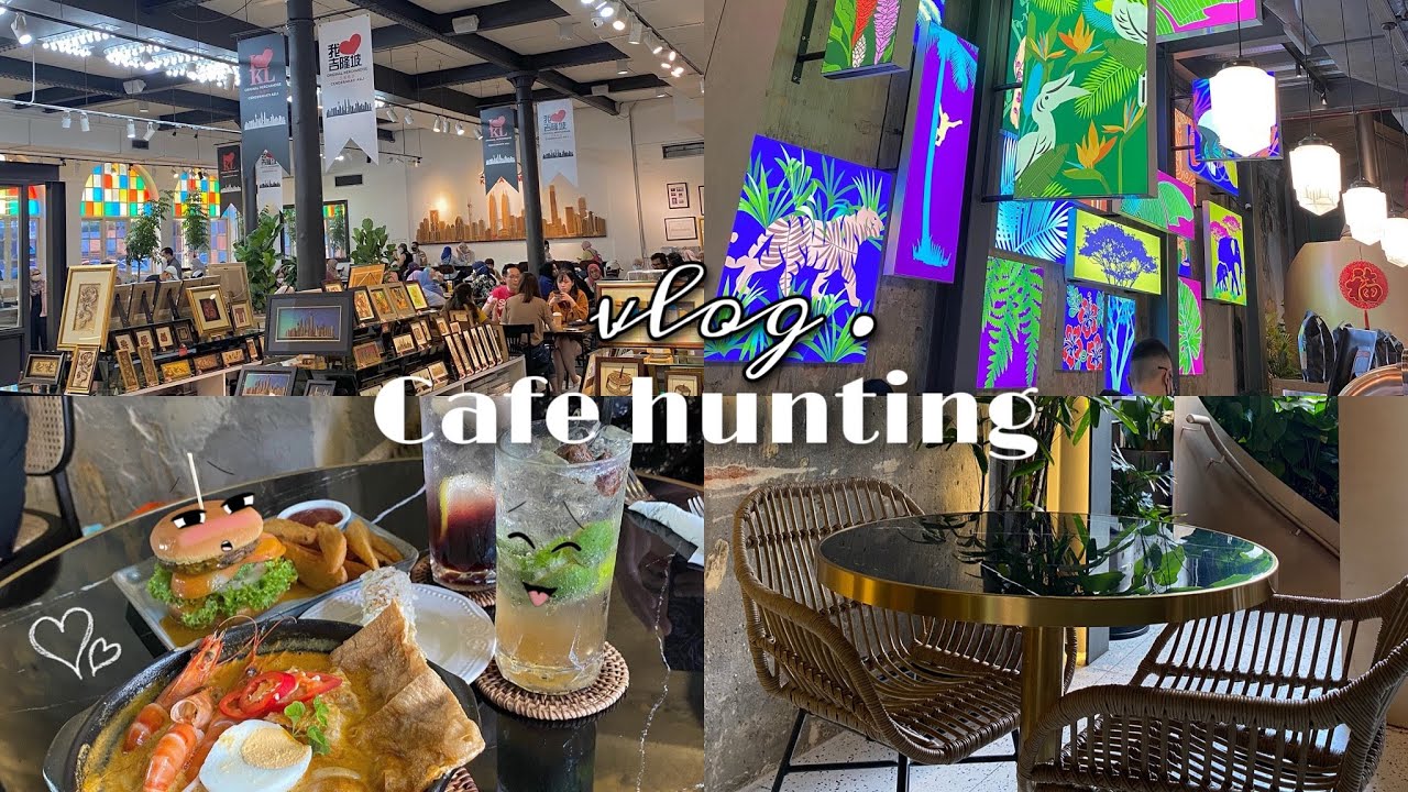 [Vlog] Cafe hunting in KL:📍KLCG, Tim's Tea House & Malayan Garden ☕️🍰🥐 | ur2luv