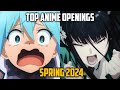 My top anime openings spring 2024