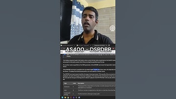 DSPDBR - AS400 (IBM i) command #shorts